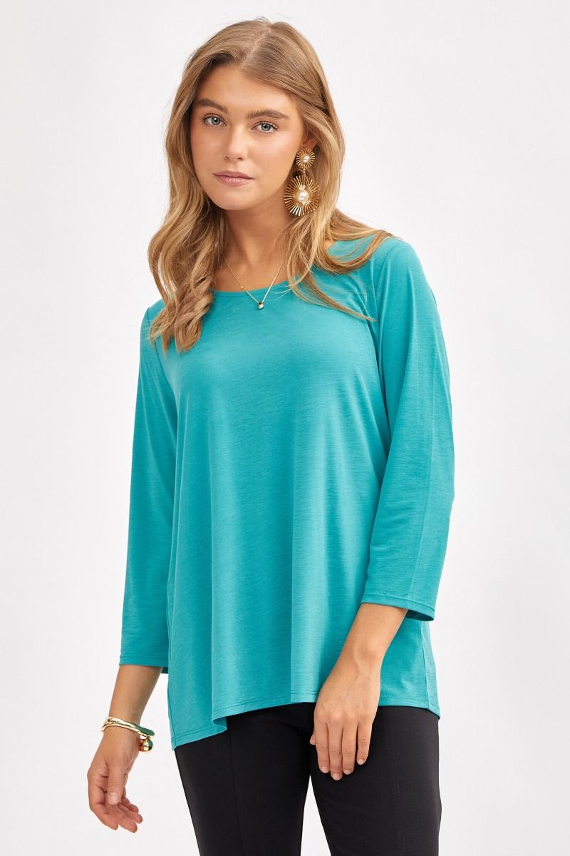 Dear Scarlett Signature Classic Round Neck Top (Multiple Colors Available!)