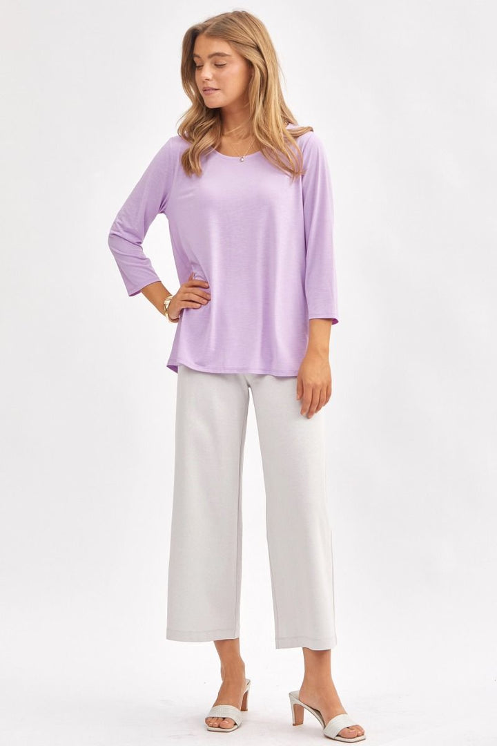Dear Scarlett Signature Classic Round Neck Top (Multiple Colors Available!)