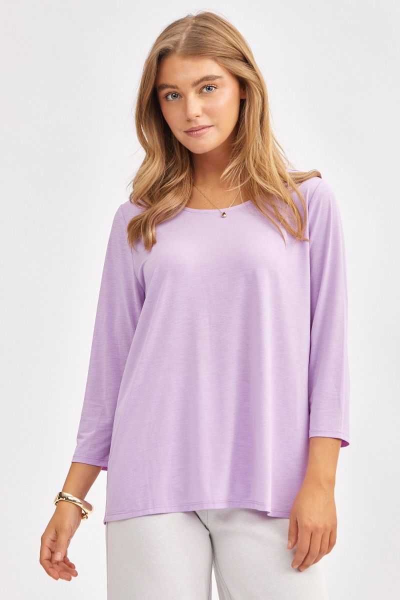 Dear Scarlett Signature Classic Round Neck Top (Multiple Colors Available!)
