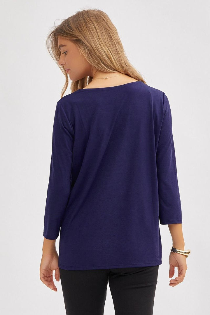 Dear Scarlett Signature Classic Round Neck Top (Multiple Colors Available!)