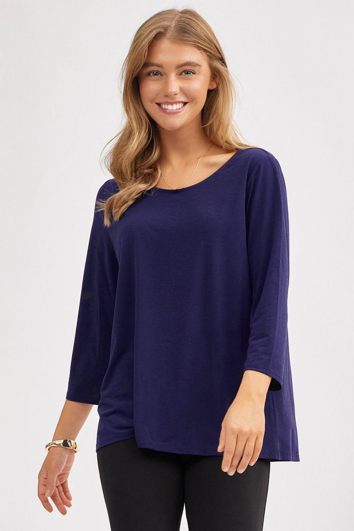 Dear Scarlett Signature Classic Round Neck Top (Multiple Colors Available!)