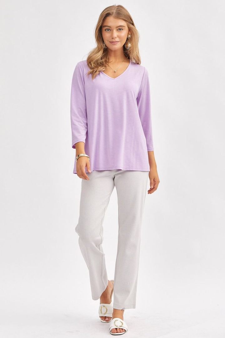 Dear Scarlett Signature Classic V-Neck Top (Multiple Colors Available!)