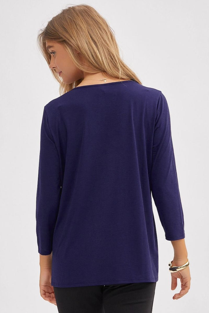 Dear Scarlett Signature Classic V-Neck Top (Multiple Colors Available!)