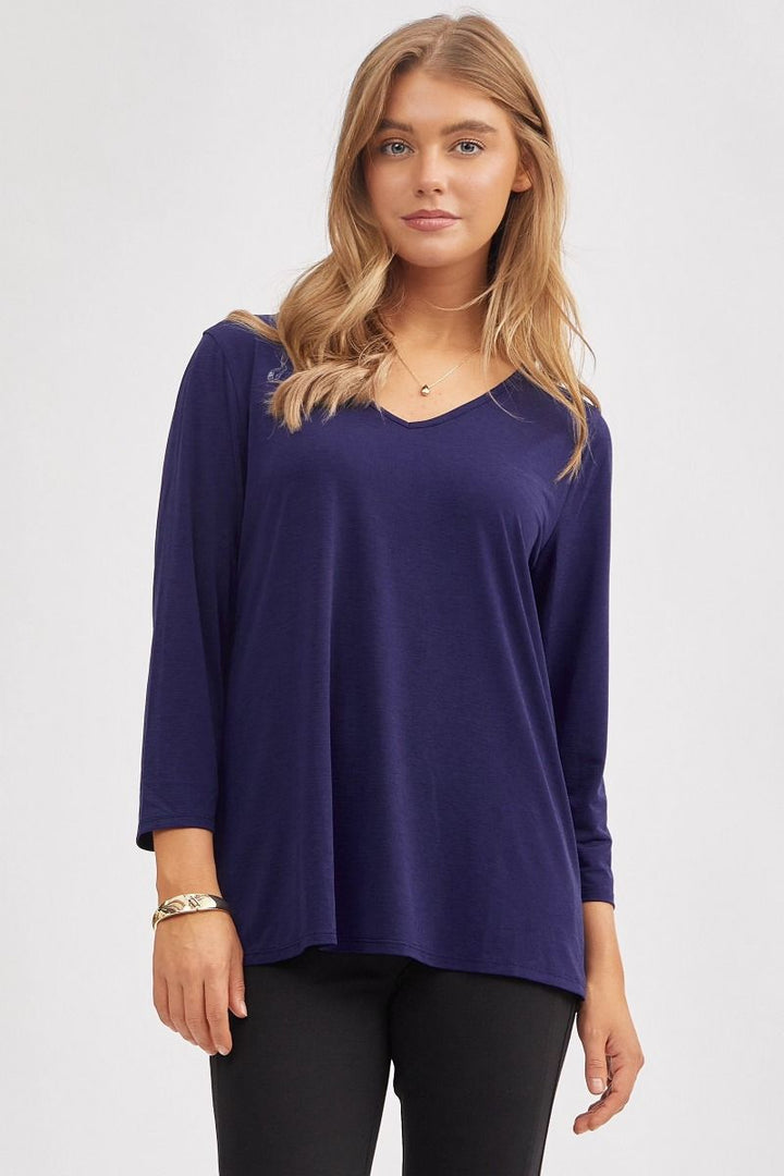 Dear Scarlett Signature Classic V-Neck Top (Multiple Colors Available!)