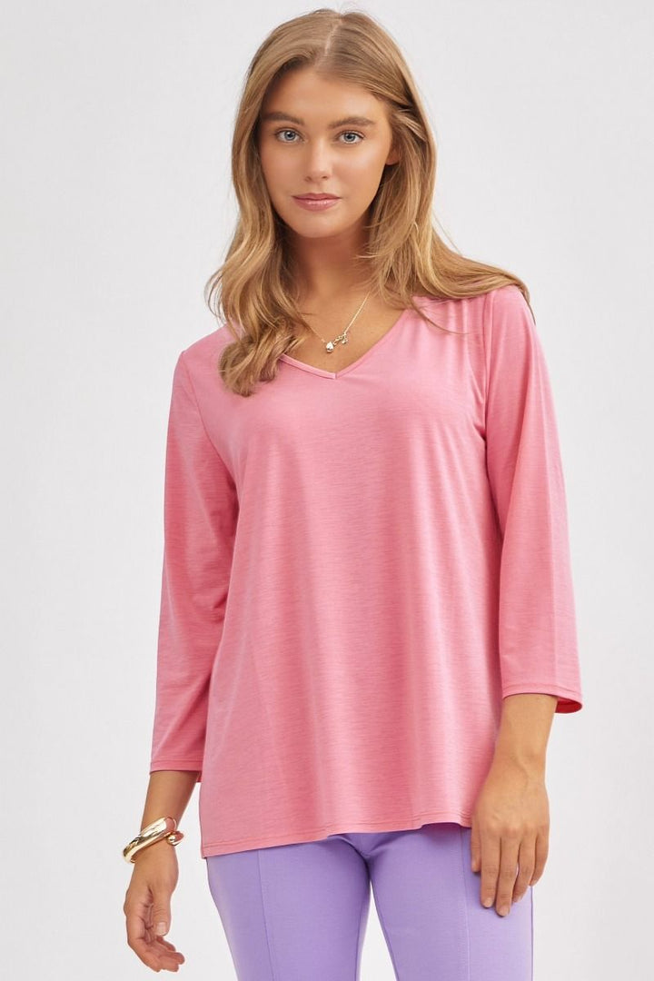 Dear Scarlett Signature Classic V-Neck Top (Multiple Colors Available!)