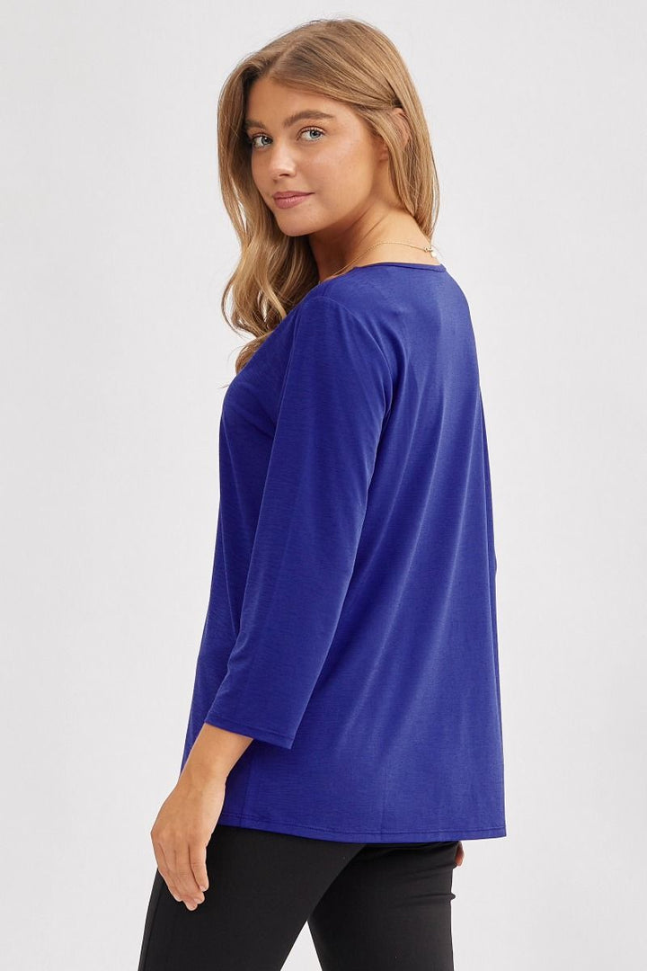 Dear Scarlett Signature Classic V-Neck Top (Multiple Colors Available!)