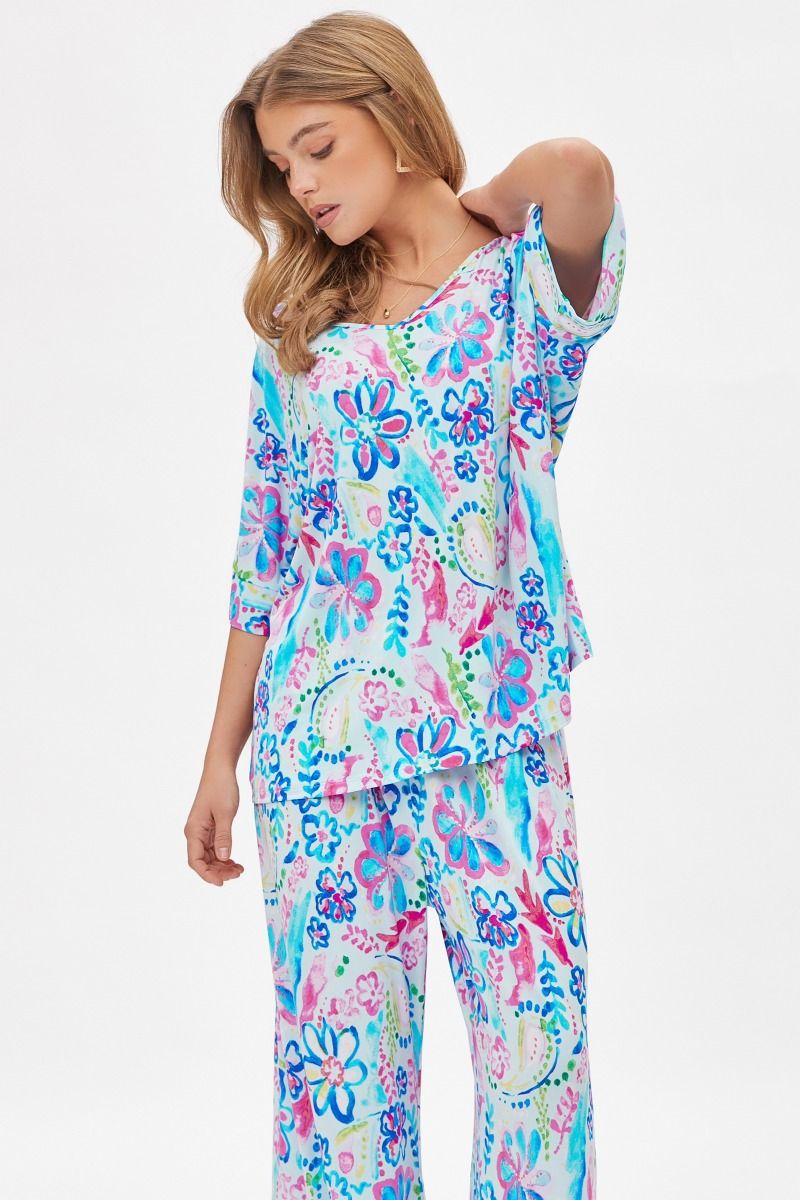 Dear Scarlett Cabana Set in Aqua