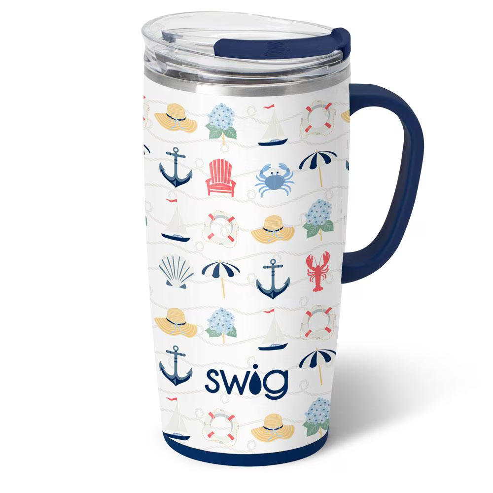 Shoreline Travel Mug (22oz) by Swig