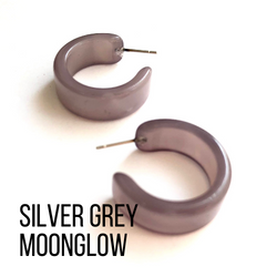 Moonglow Clara Hoop Earrings by Leetie Lovendale (Preorder: Ships in 2-3 Weeks)
