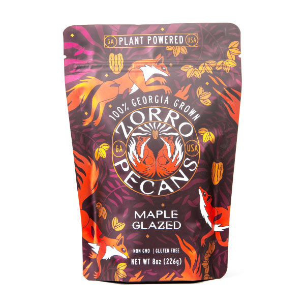 Maple Glazed Zorro Pecans