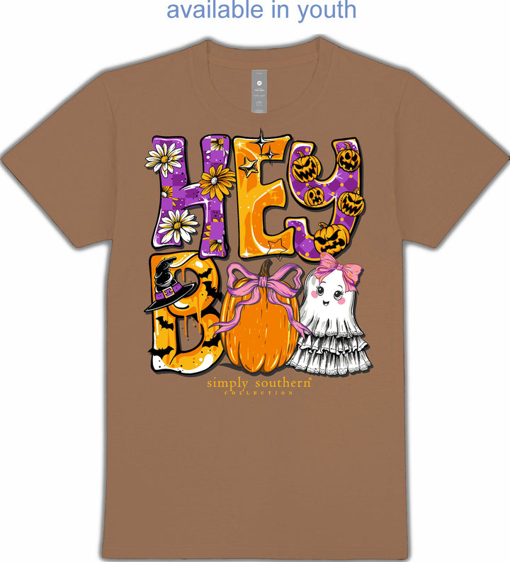Youth 'Hey Boo' Short Sleeve Tee by Simply Southern