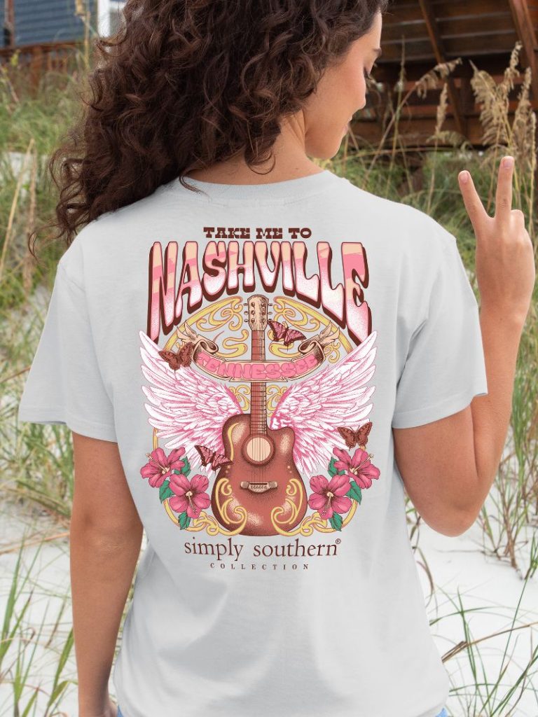 'Take Me To Nashville' Short Sleeve Tee by Simply Southern
