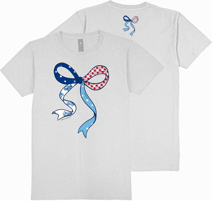 Americana Bow Short Sleeve Tee by Simply Southern