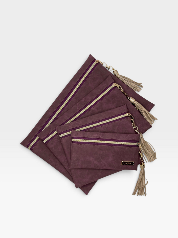 Suede Soul Bordeaux by Makeup Junkie (SEPT ARRAY: Ships in 4-5 Weeks)