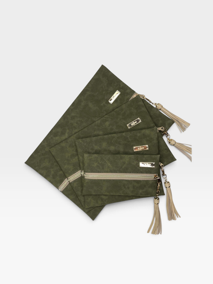 Suede Soul Olive by Makeup Junkie (SEPT ARRAY: Ships in 4-5 Weeks)