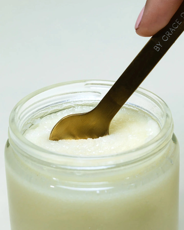 MORNING MEGA: Honey & Oatmeal Sugar Scrub By Grace Decor (Ships in 2-3 Weeks)