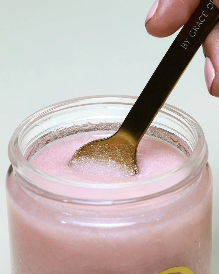 MORNING MEGA: Rose Geranium Sugar Scrub By Grace Decor (Ships in 2-3 Weeks)
