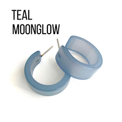 Moonglow Clara Hoop Earrings by Leetie Lovendale (Preorder: Ships in 2-3 Weeks)