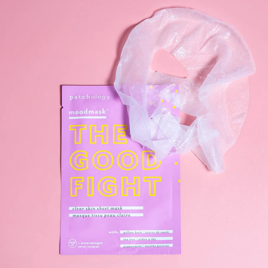 The Good Fight Clear Skin Sheet Mask by Patchology
