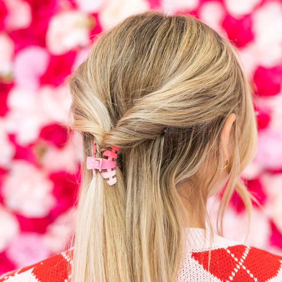 Tiny Teleties Claw Clip - Kiss & Tell