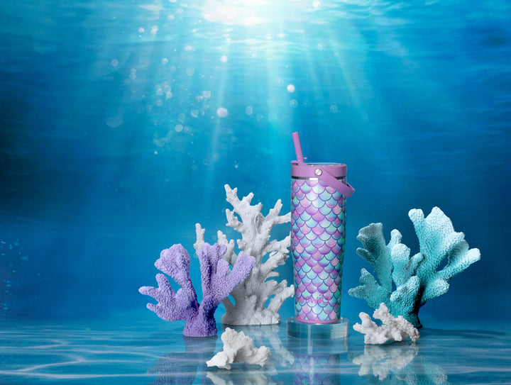 Mermaid Leakproof To-Go Tumbler (30oz) by Swig