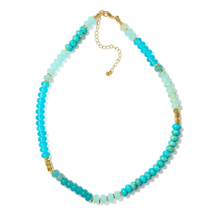 Stone Beaded Candy Necklace
