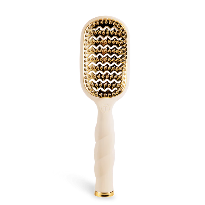 PREORDER: Tan Vented Hair Brush by Teleties (Ships in 1-2 Weeks)