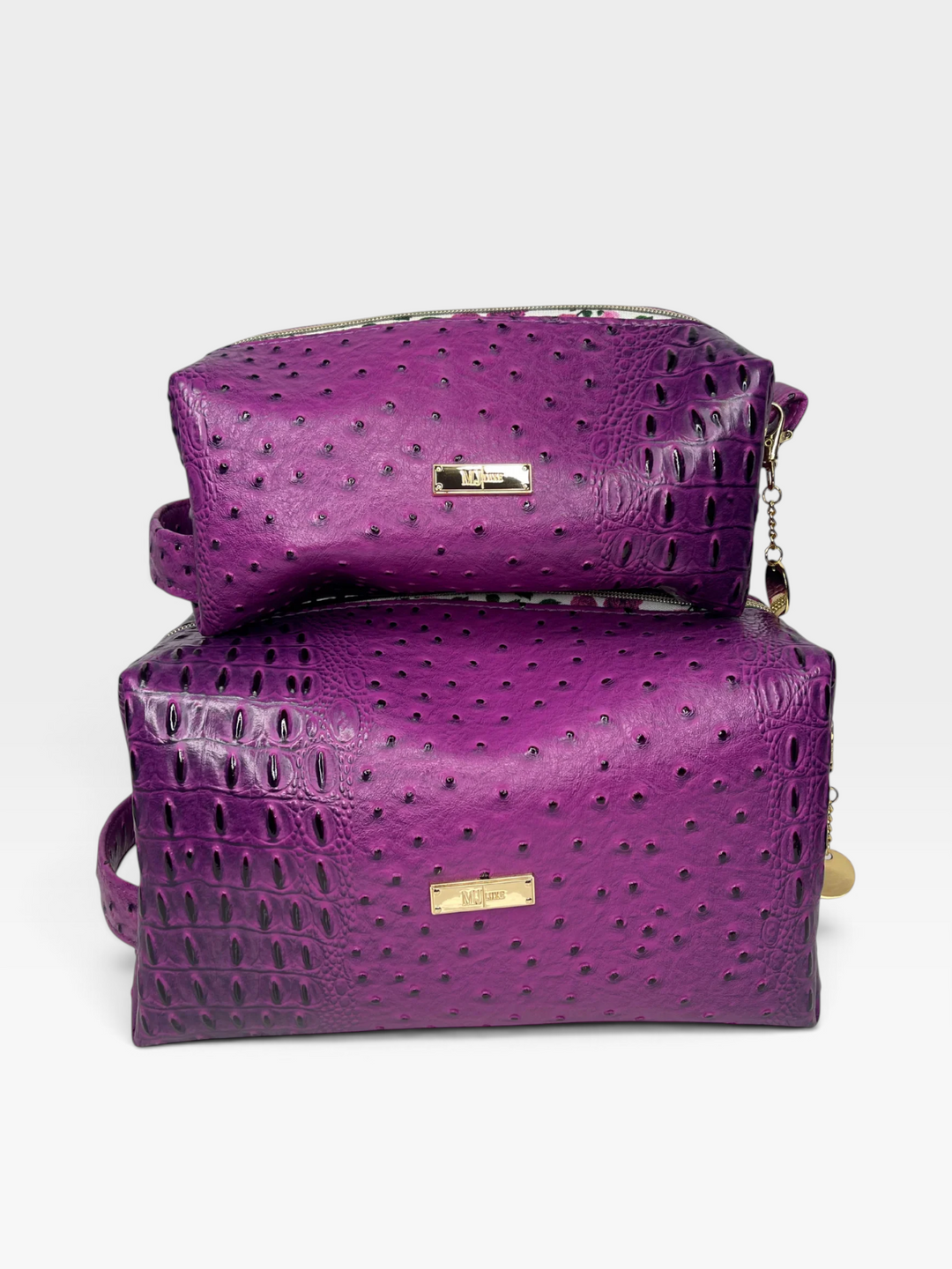 Wisteria Bobbie Bags by Makeup Junkie (Ships in 3-4 Weeks)
