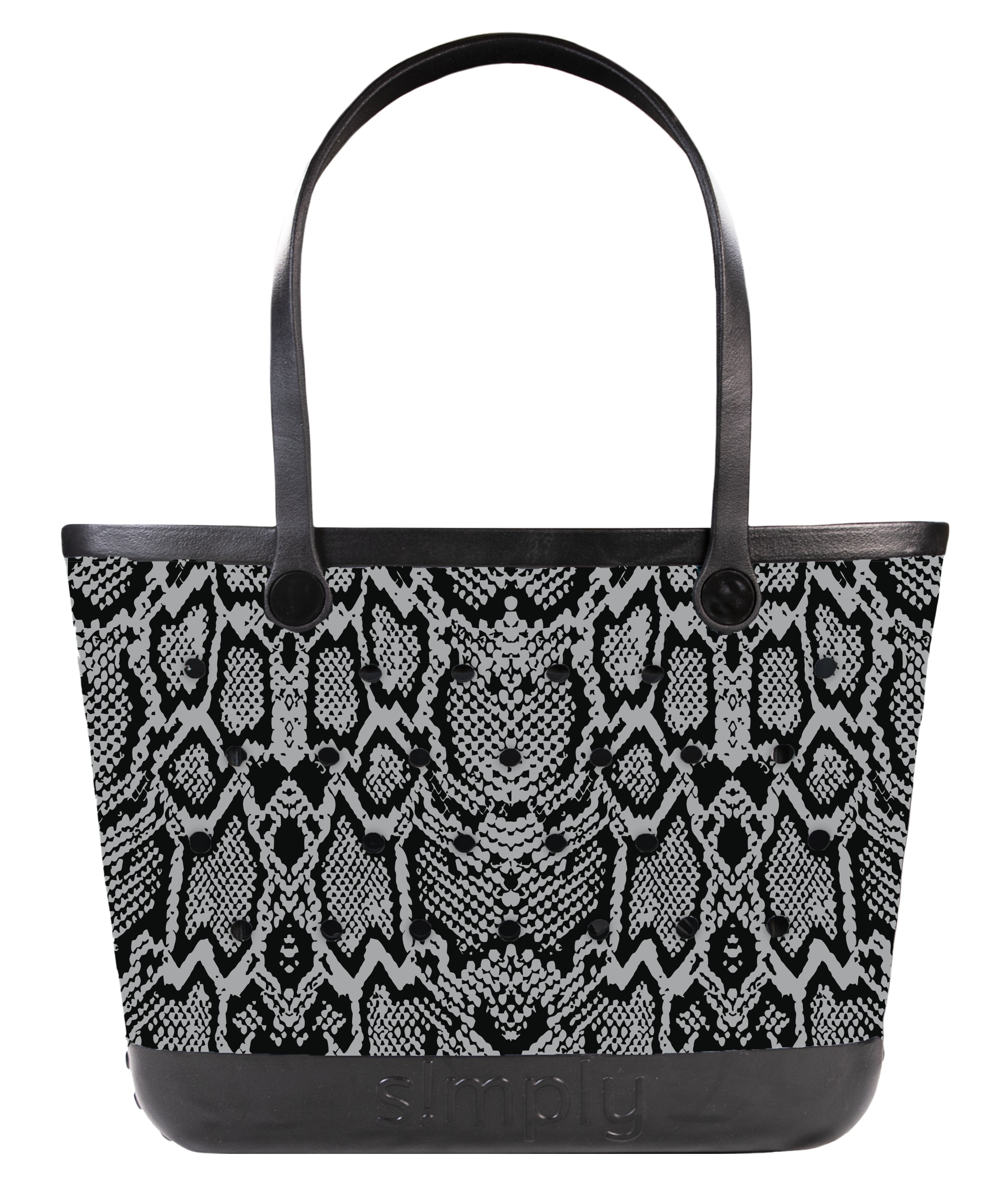 Snakeskin Large Simply Tote by Simply Southern