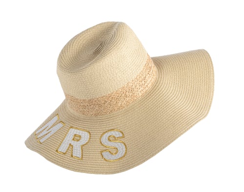 'Mrs' Natural Sun Hat