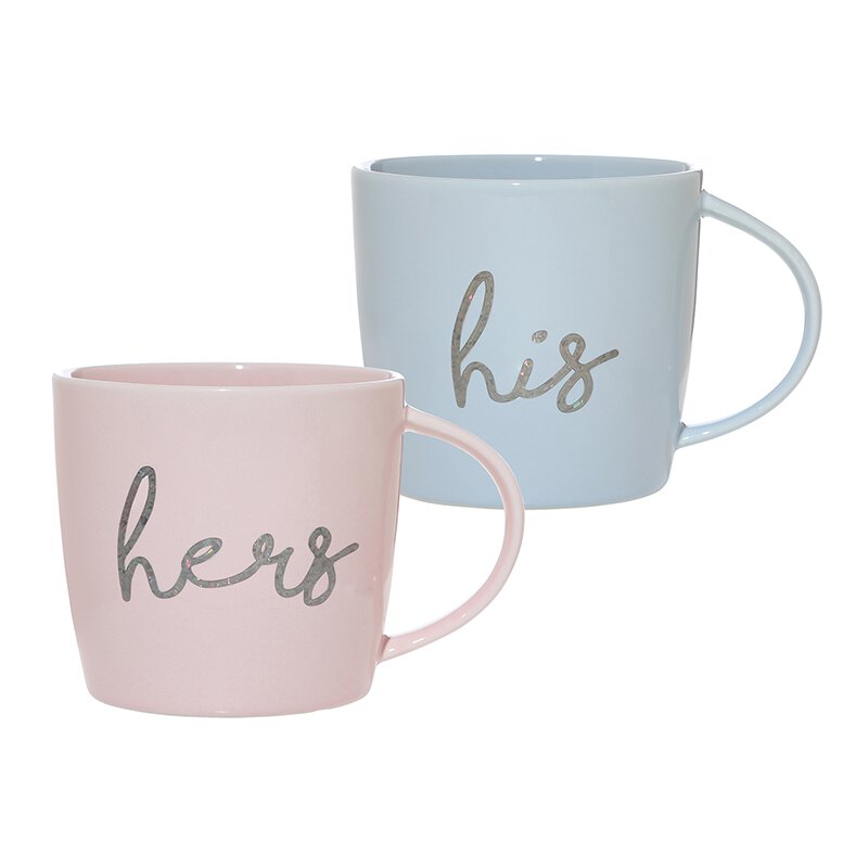 His & Hers Coffee Mug Set
