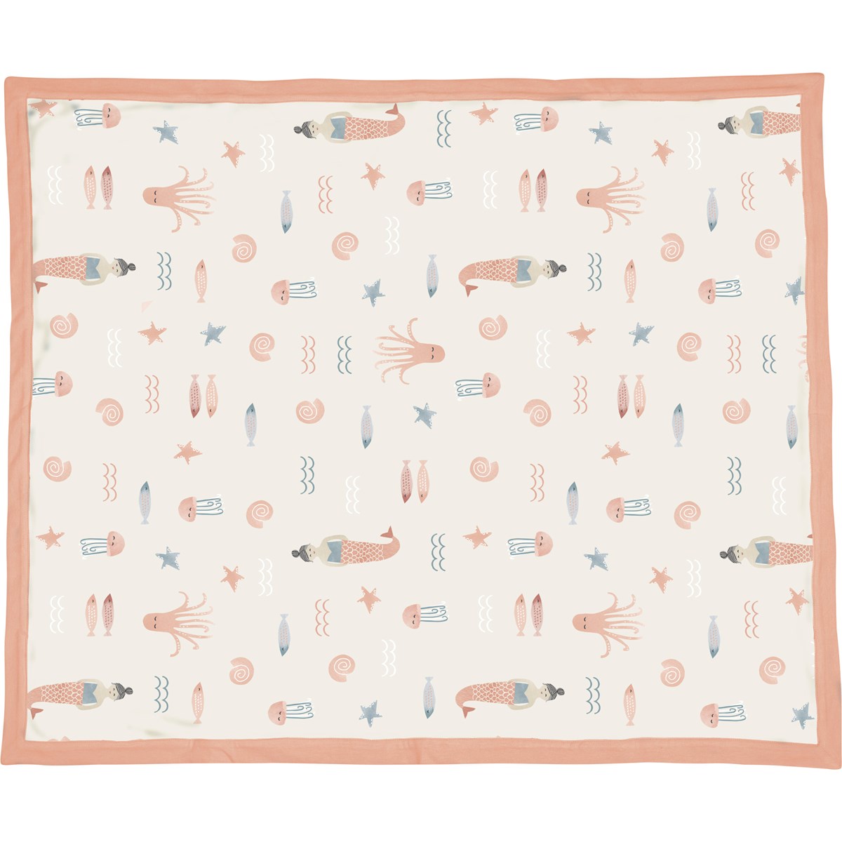 'Under the Sea' Blanket - Pink