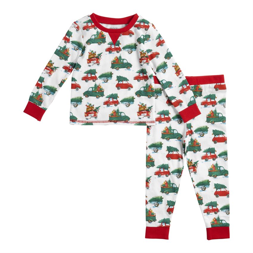 Christmas Tree Children's 2-Piece Pajama Set by Mud Pie