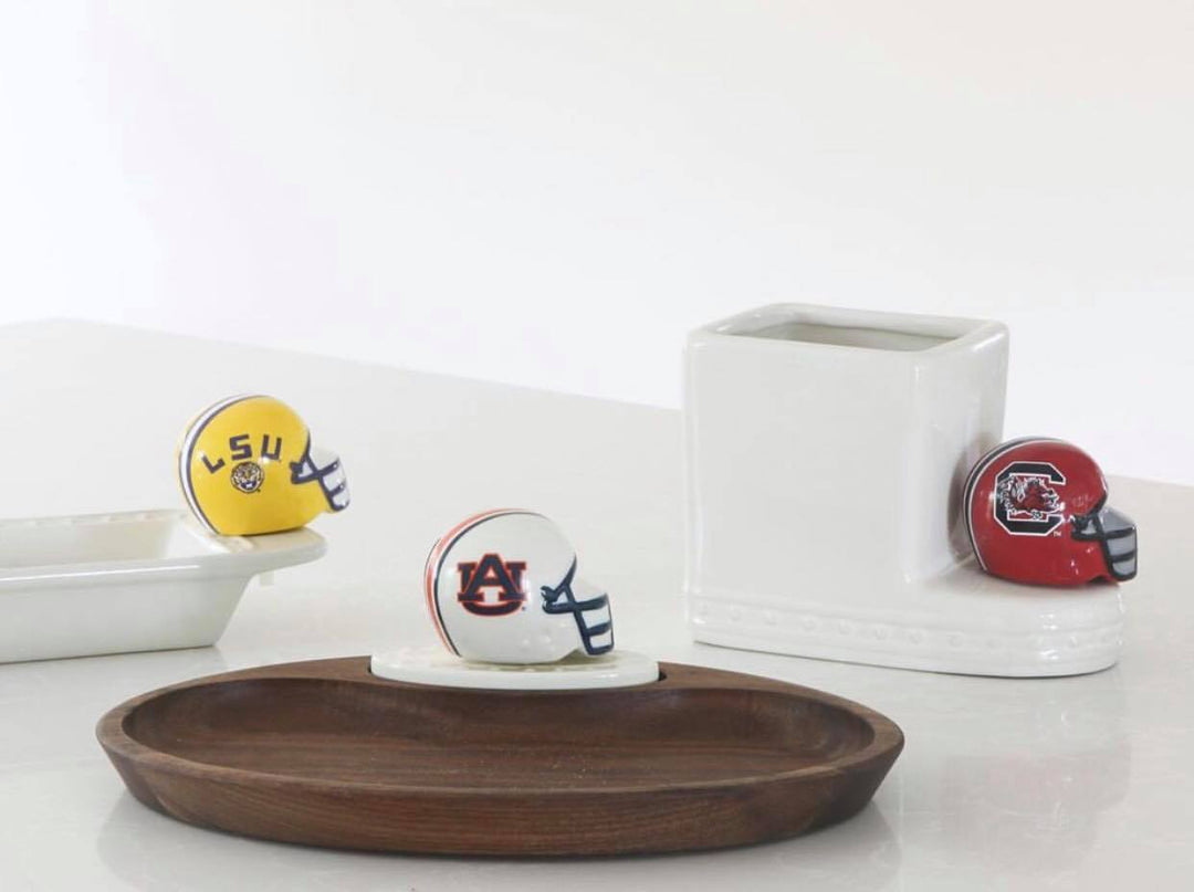 auburn mini football helmet Auburn Football Helmet Mini by Nora Fleming – Prep Obsessed