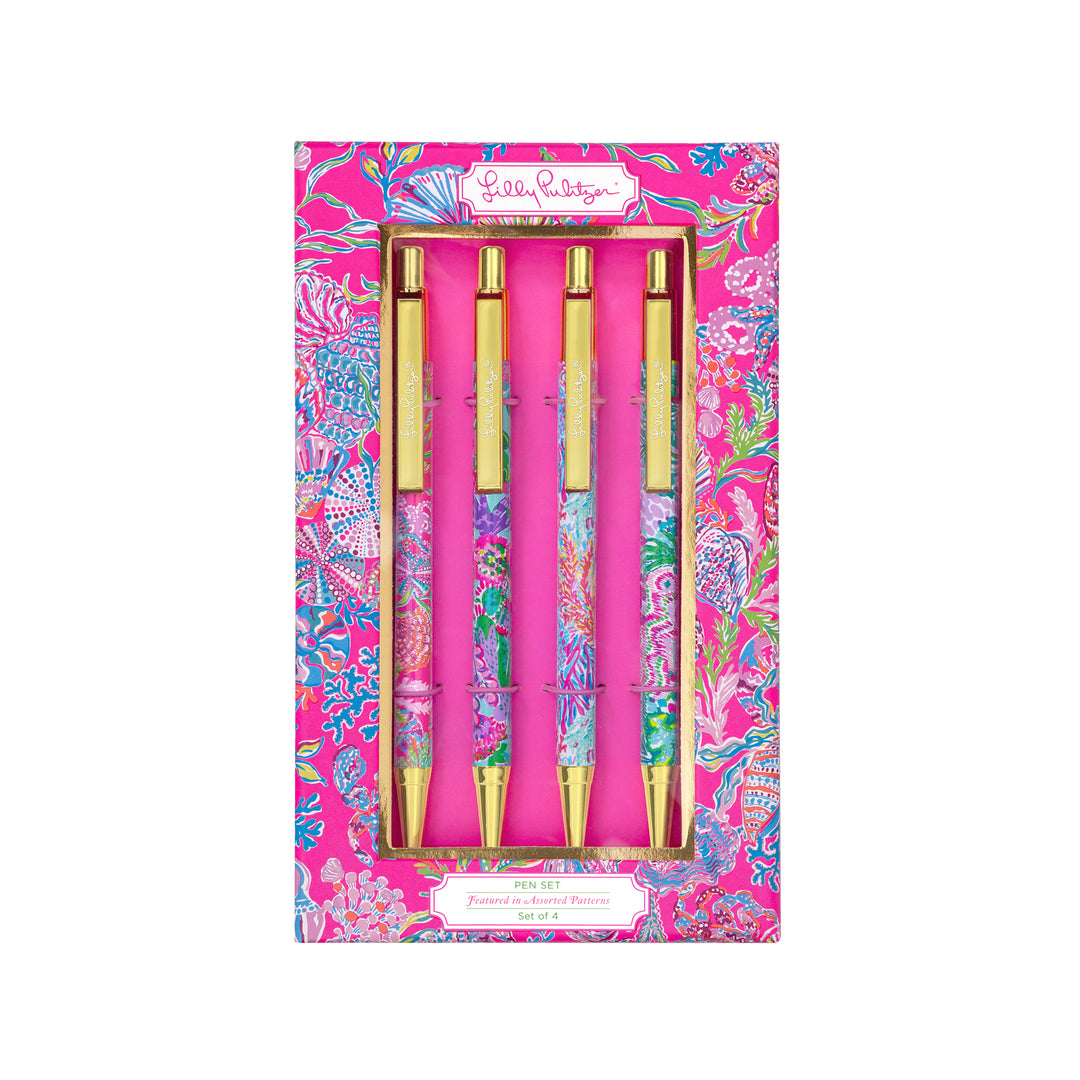 Assorted Ink Pen Set by Lilly Pulitzer