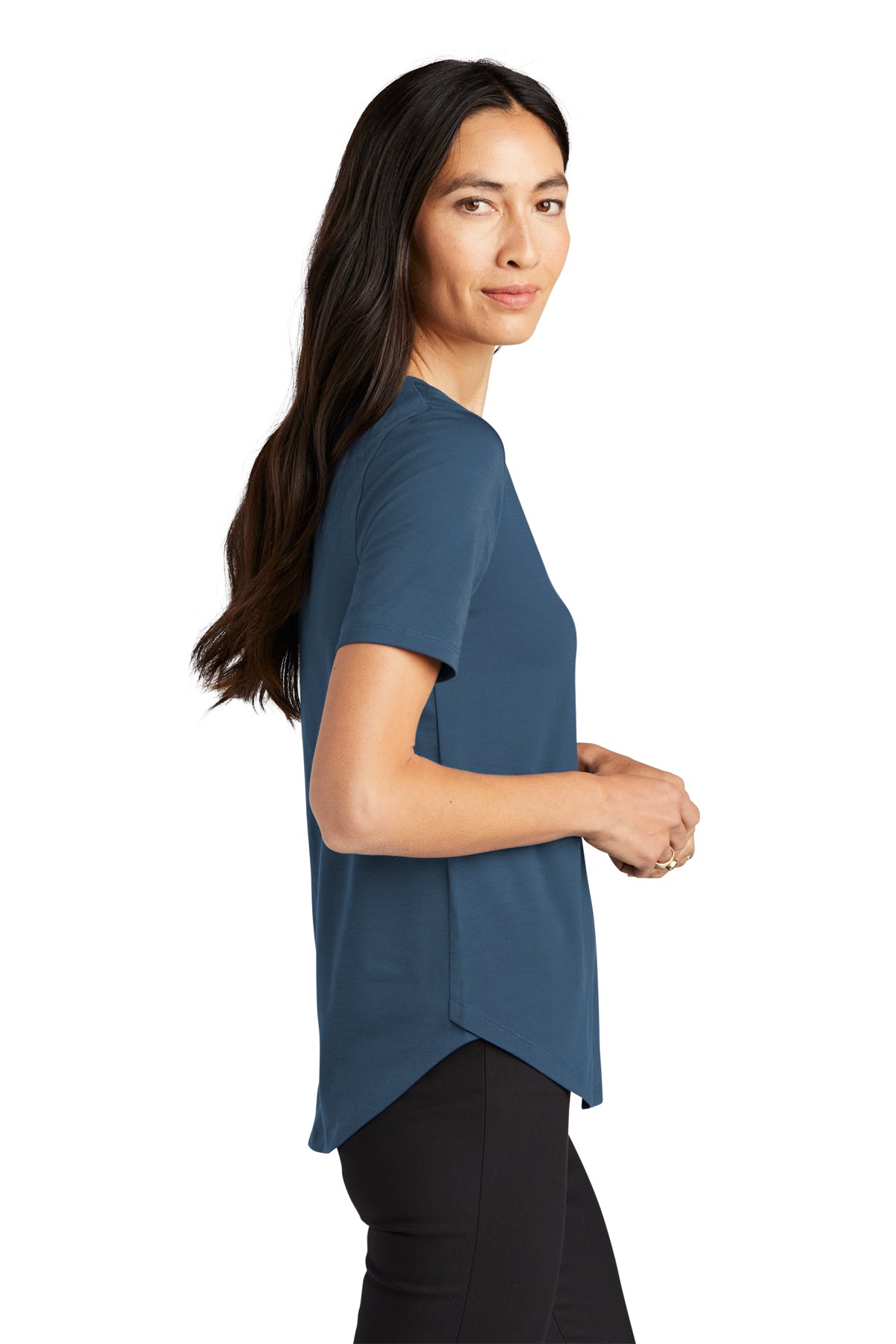 Meghan Relaxed Tee - Insignia Blue (Ships in 1-2 Weeks)