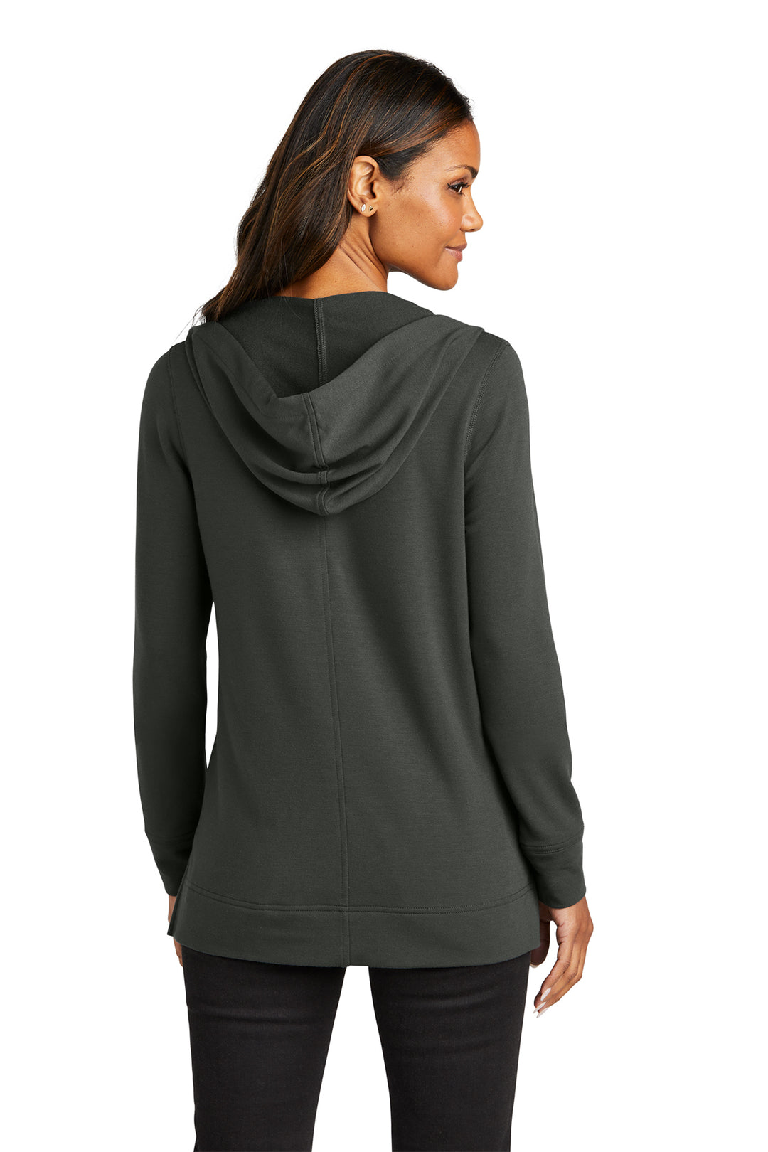 Sidney Microterry Pullover Hoodie - Charcoal