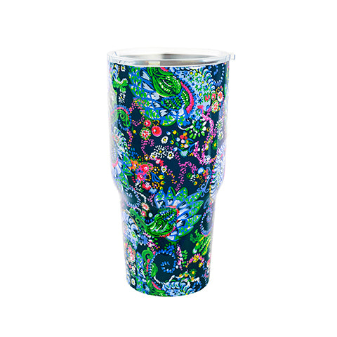 Insulated 30 oz Tumbler by Lilly Pulitzer - Take Me to the Sea