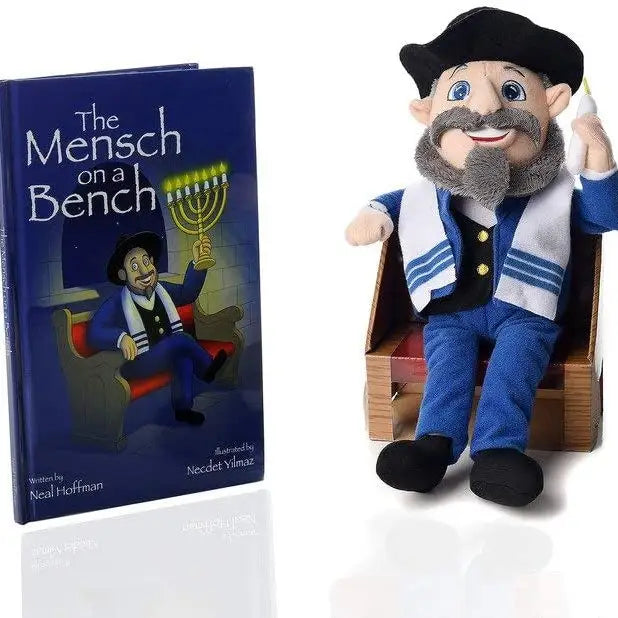 Mensch on a Bench Story Book & Stuffy