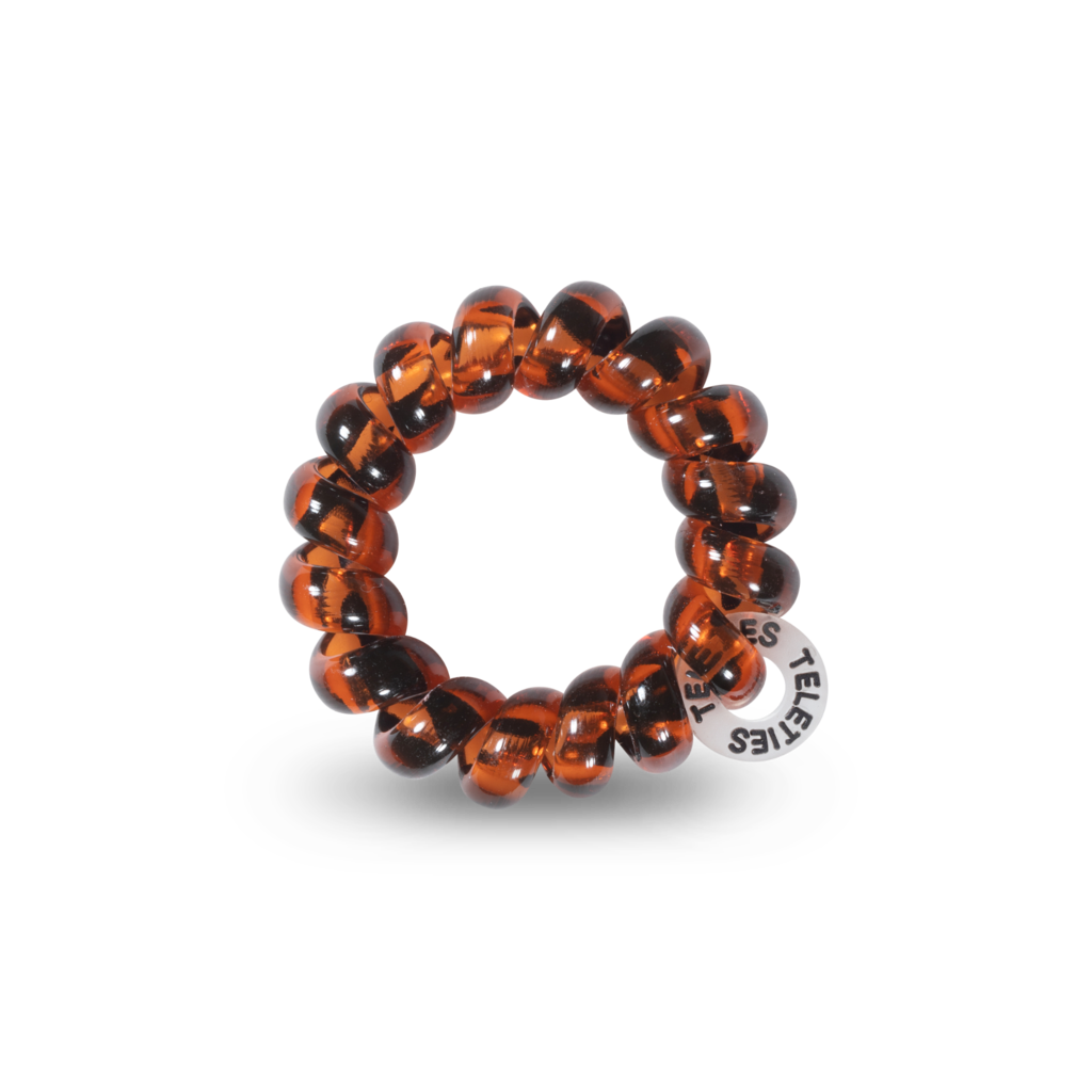 Teleties Hair Tie - Tiny Band Pack of 5 - Tortoise