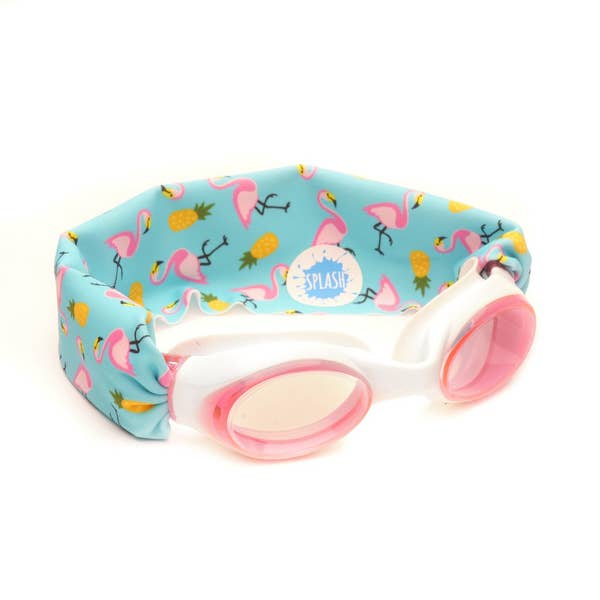 'Flamingo Island' Swim Goggles