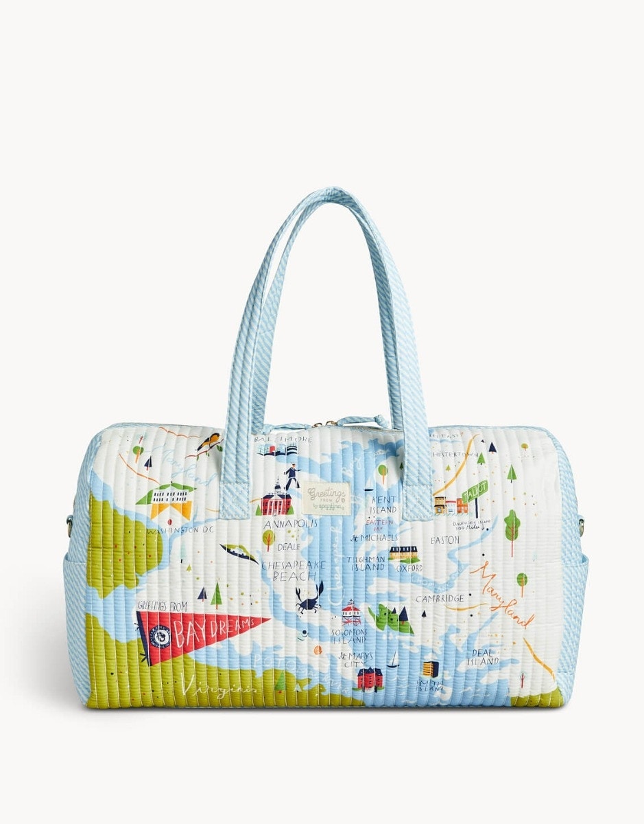 Bay Dreams Quilted Duffle by Spartina