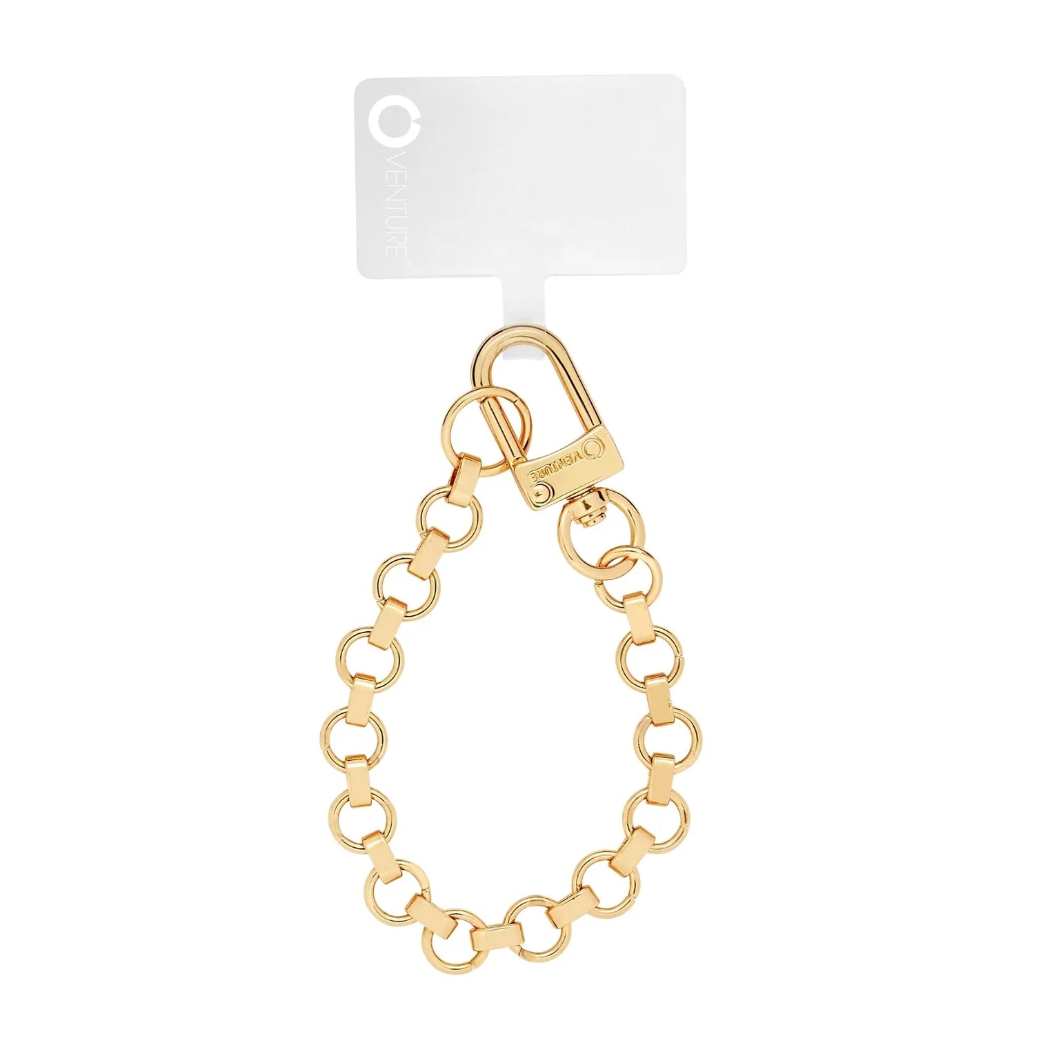Hook Me Up Hands-Free Phone Wristlet Chain - Gold Rush