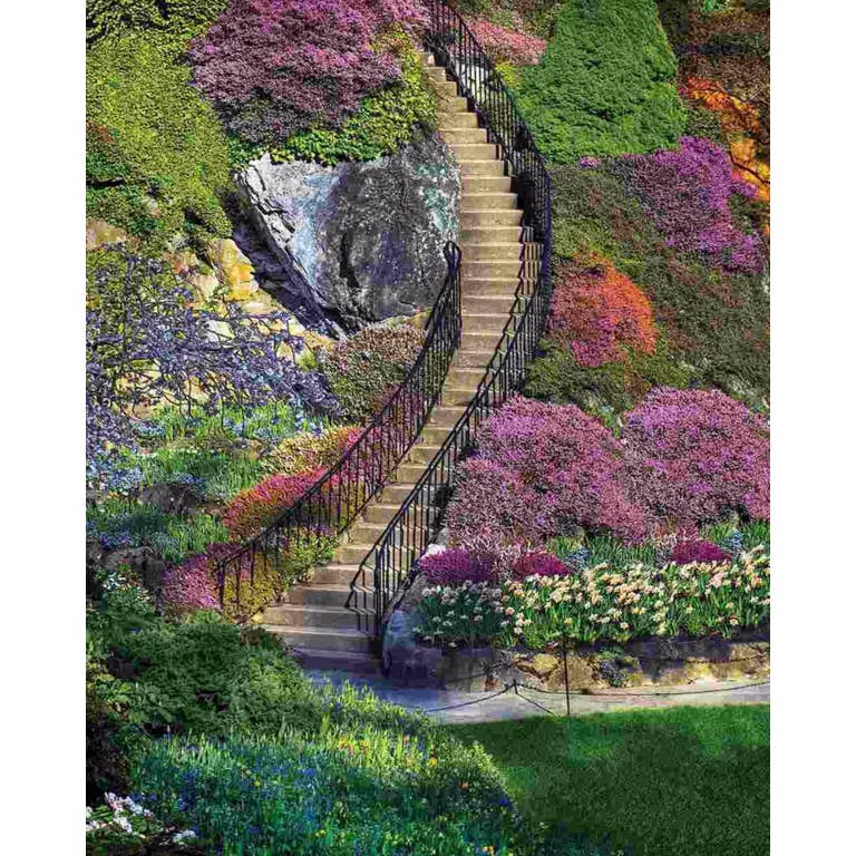 Garden Stairway 500 Piece Jigsaw Puzzle