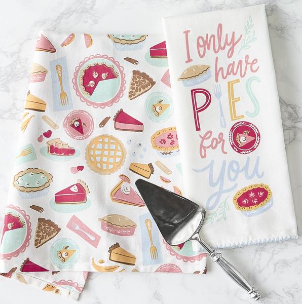 'Pies For You' Dish Towel Set