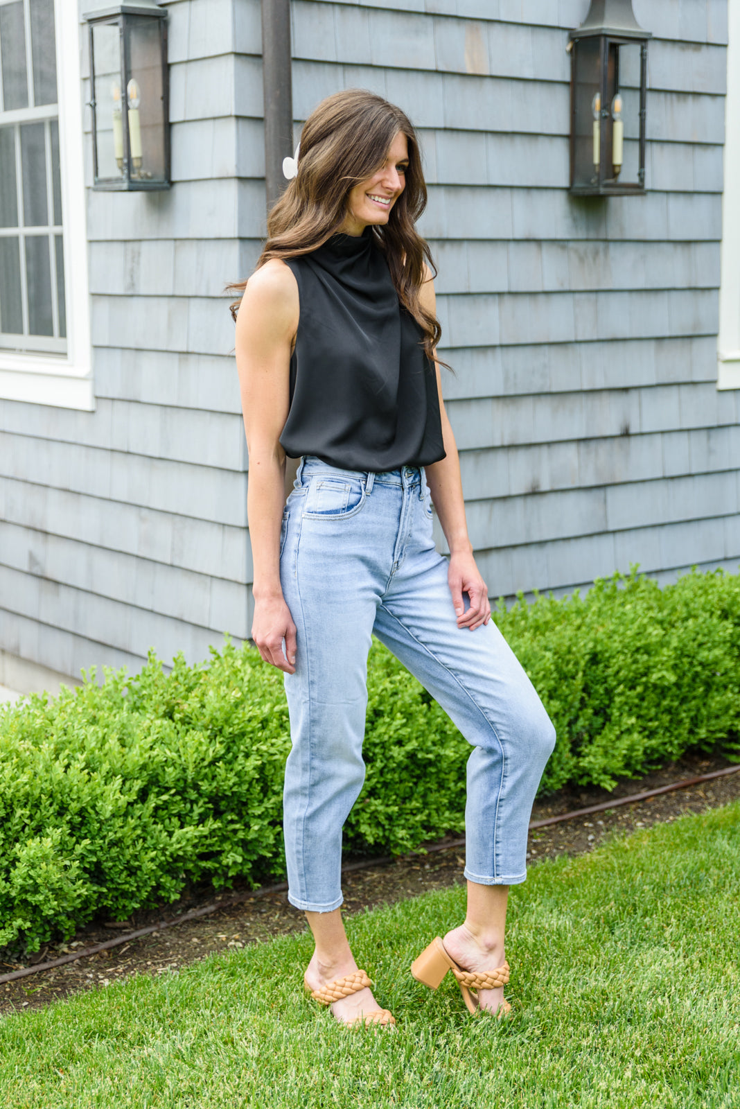 A-Game Mom Fit Jeans by Risen