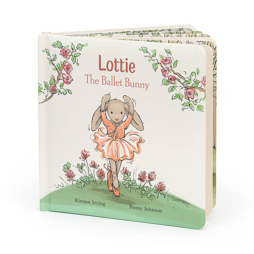 Lottie The Ballet Bunny Book by Jellycat
