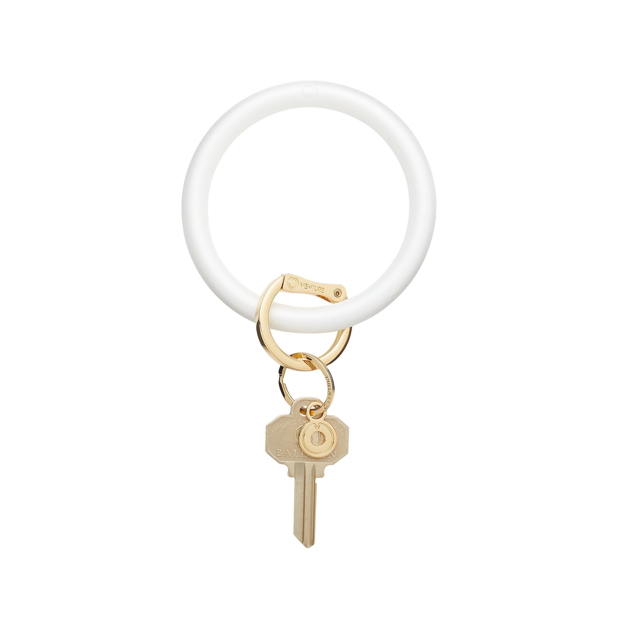 Marshmello Pearlized O-Venture Silicone Key Ring
