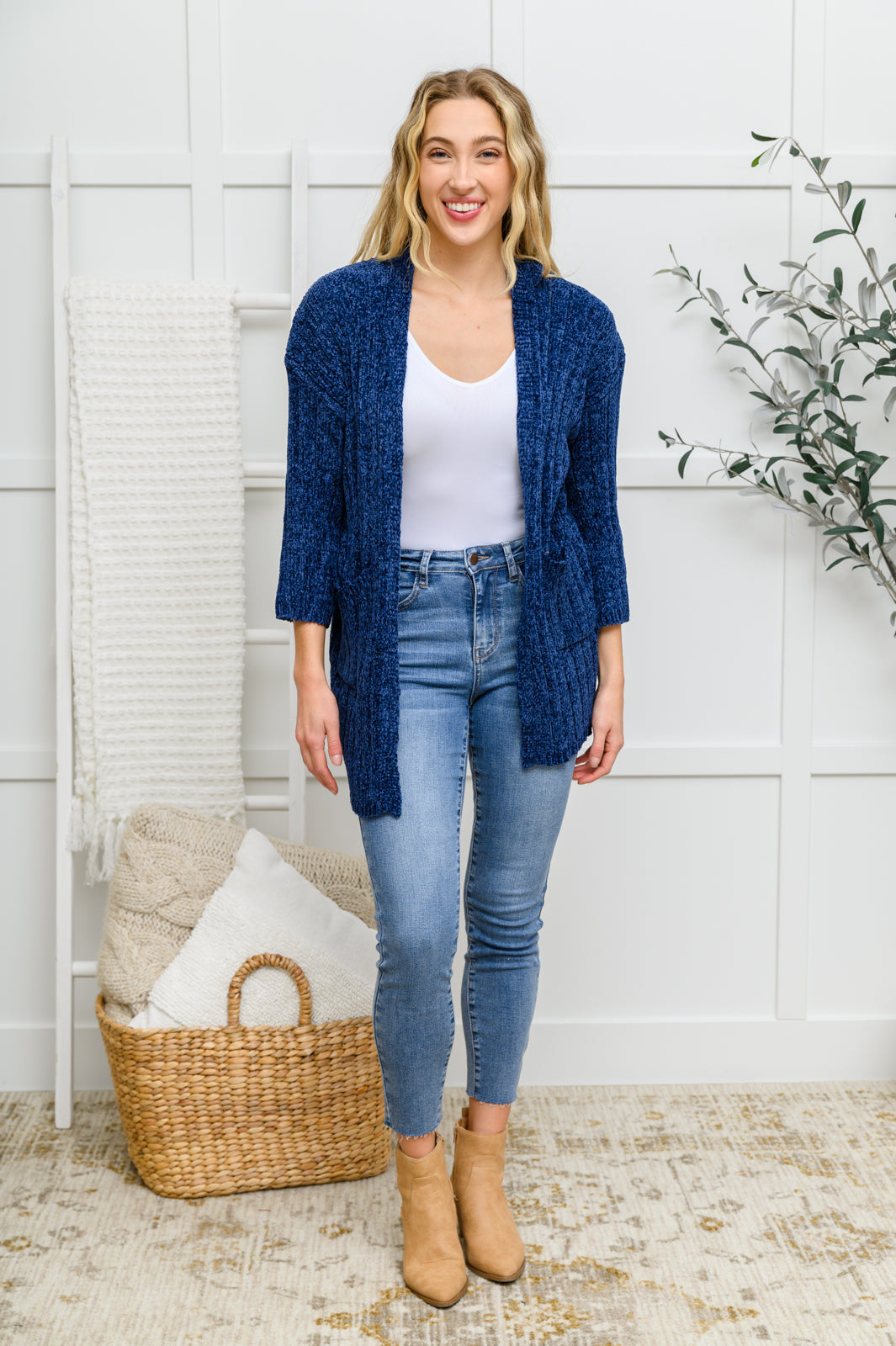 Judy Blue Final Sale: Becca Hi-Waisted Embroidered Pocket Relaxed Jeans by Judy Blue