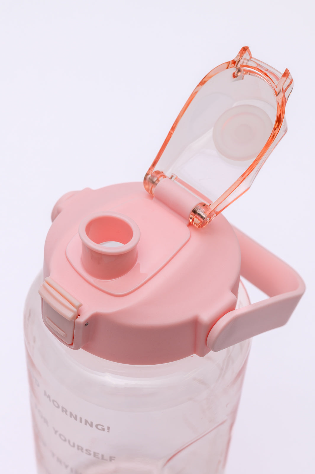 Elevated Water Tracking Bottle in Pink (Ships in 1-2 Weeks)